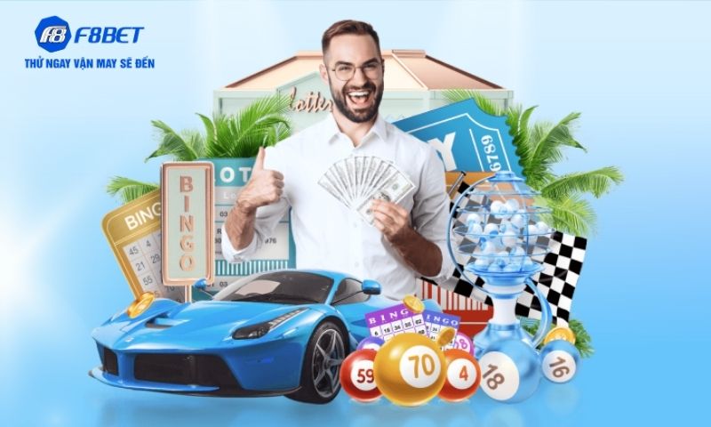 Những hình thức xổ số đa dạng có mặt trên F8BET